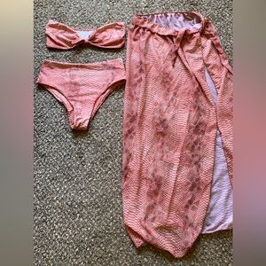 3 piece swim suite set